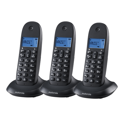 Telefone Portátil Motorola C1003LB+ Preto (Pack3) - Novo Atalho - O caminho  mais económico para as suas compras em tecnologia.