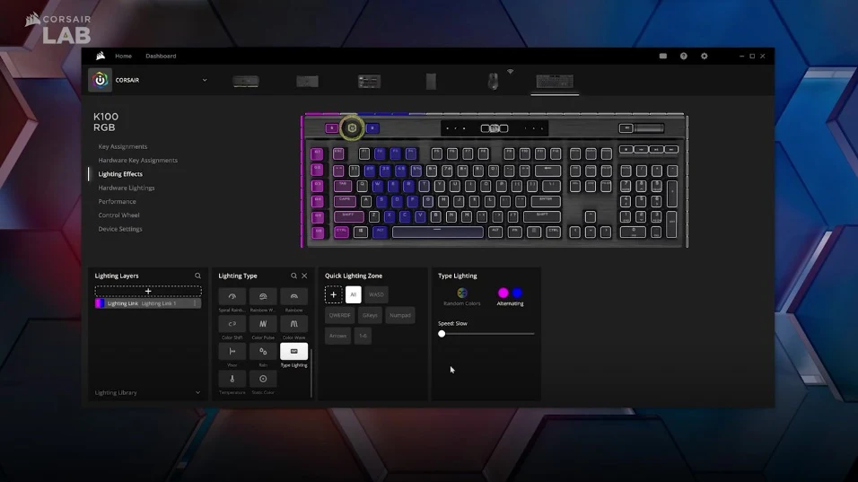 Captura de tela de vídeo de CONFIGURAÇÃO DE TECLADOS GAMER CORSAIR NO iCUE 4