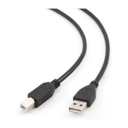 Imagem de Cabo USB2.0 TipoA-B Gembird Preto - 1.8Mtr
