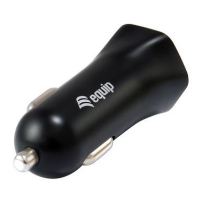 Imagem de Carregador de Isqueiro Equip 2 Portas USB 2.4A Preto