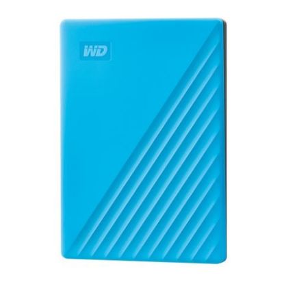 Imagem de Disco Externo Western Digital My Passport Portable Slim 2TB USB3.0 Azul