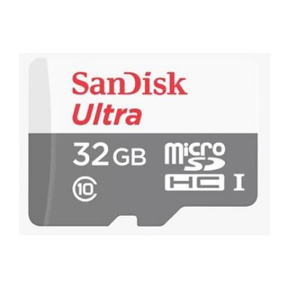 Imagem de MicroSD SanDisk Ultra UHS-I 32GB Class10 (U1) 100MB/s + AdaptadorSD