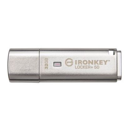 Imagem de Pen Drive Kingston IronKey Locker Plus 50 AES Encrypted 32Gb USB3.2