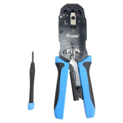 Imagem de Alicate p/ Cravar Fichas de Rede Equip Professional Modular (RJ45/12/11)