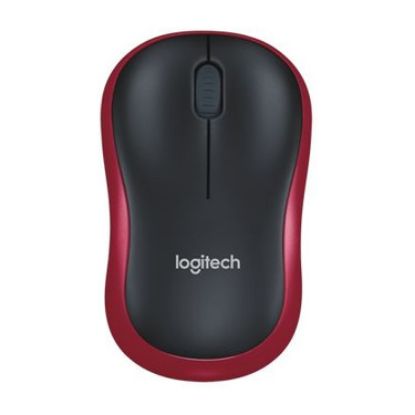 Imagem de Rato Logitech M185 Wireless Preto/Vermelho