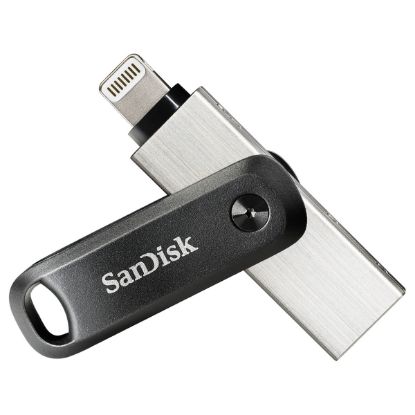 Imagem de Pen Drive SanDisk iXpand 128Gb Lightning/USB3.0 Preta