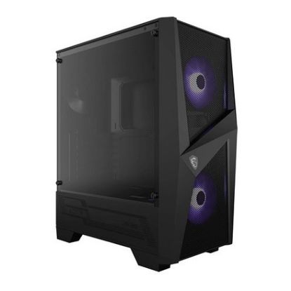 Imagem de Caixa MSI MAG Forge 100M RGB Preta (ATX) (Vidro Temperado)