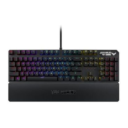 Imagem de Teclado Asus TUF Gaming K3 Mecânico RGB - Switch Blue (PT)