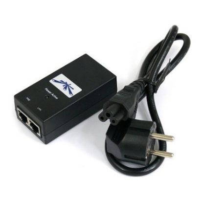 Imagem de Injetor PoE Ubiquiti POE-48-24W-G Gigabit Preto