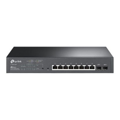 Imagem de Switch de Rede TP-Link JetStream 10 Portas Gigabit 8x PoE+/2x SFP - TL-SG2210MP