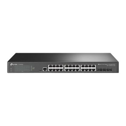 Imagem de Switch de Rede TP-Link JetStream 28 Portas Gigabit 24x/4x SFP (10GbE) - TL-SG3428X