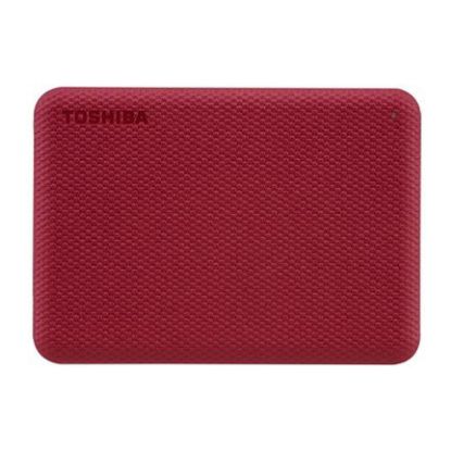 Imagem de Disco Externo Toshiba Canvio Advance Portable 2TB USB3.2 Vermelho
