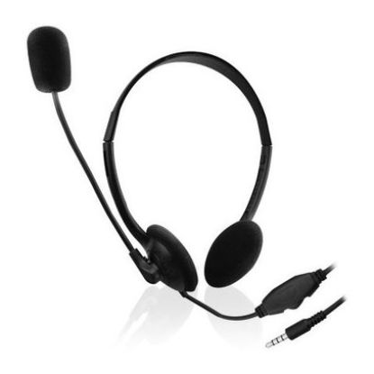 Imagem de Headset Call Center Ewent EW3567 Combo 3.5mm Preto