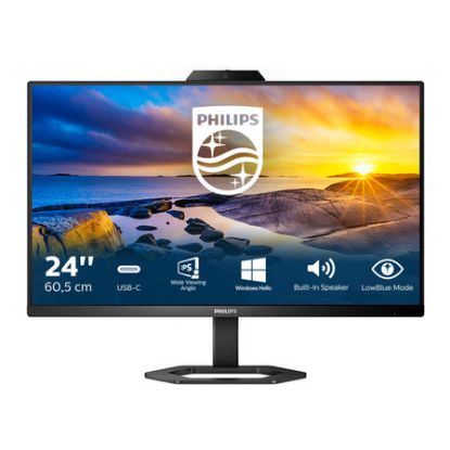 Imagem de Monitor Philips 23.8" 24E1N5300HE IPS FHD 16:9 75Hz (1ms) c/ Webcam