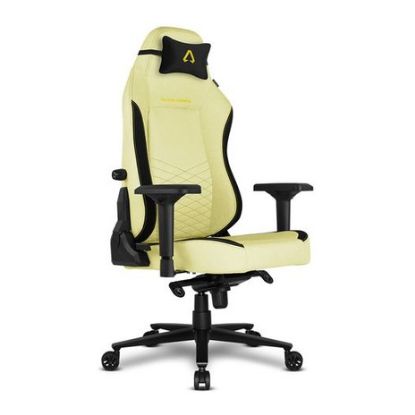 Imagem de Cadeira Gaming Alpha Gamer Alegra Fabric Amarela