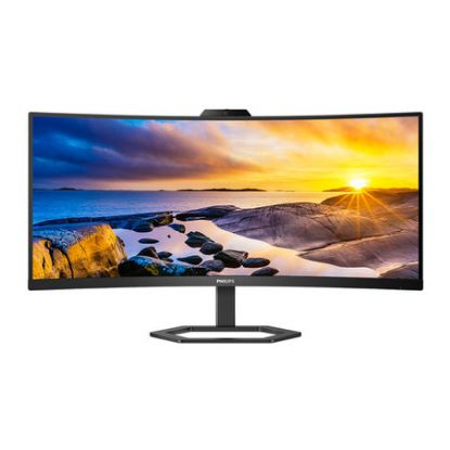 Imagem de Monitor Philips 34" 34E1C5600HE VA WQHD 16:9 Curvo 100Hz (1ms) c/ Webcam