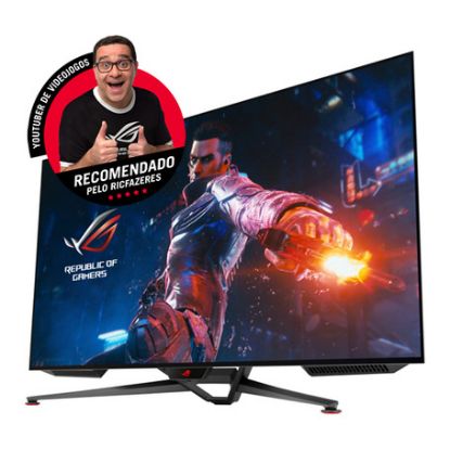 Imagem de Monitor Asus 47.5" ROG Swift PG48UQ OLED 4K 16:9 138Hz G-Sync HDR10 (0.1ms)