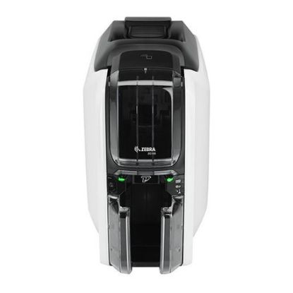 Imagem de Impressora Térmica Cartões Zebra ZC100 Single Sided (USB) Preta/Branca