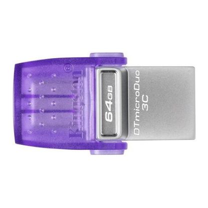 Imagem de Pen Drive Kingston microDuo 3C 64Gb USB3.2 Type-C