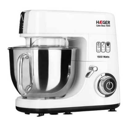 Imagem de Batedeira Haeger Cake Boss 1500W / 6L Branco c/ Taça