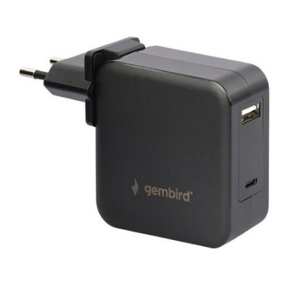 Imagem de Carregador de Portátil Gembird Universal 65W Type-C