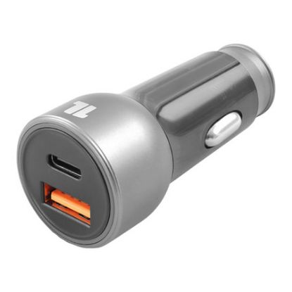 Imagem de Carregador de Isqueiro 1Life USB +Type-C 48W Preto
