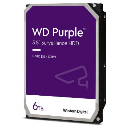 Imagem de Disco Western Digital SATA 6TB 5400rpm 256MB Purple