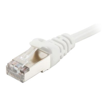 Imagem de Cabo de Rede RJ45 Equip Cat.6A S/FTP Branco - 50cm