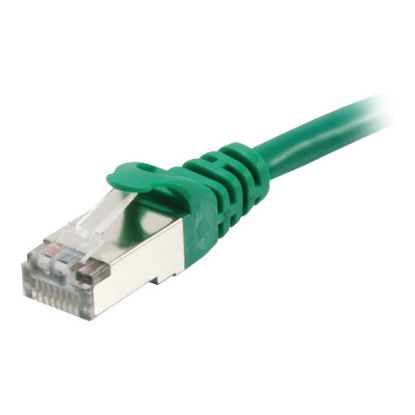 Imagem de Cabo de Rede RJ45 Equip Cat.6A S/FTP Verde - 3Mtr