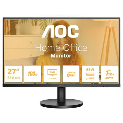 Imagem de Monitor AOC 27" 27B3CA2 IPS FHD 16:9 100Hz (1ms) c/ Colunas