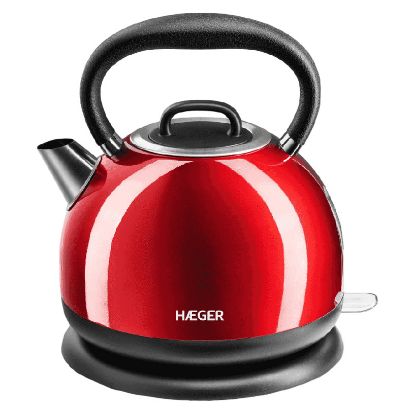 Imagem de Chaleira Elétrica Haeger Red Cherry 1.7L - 2200W Vermelha