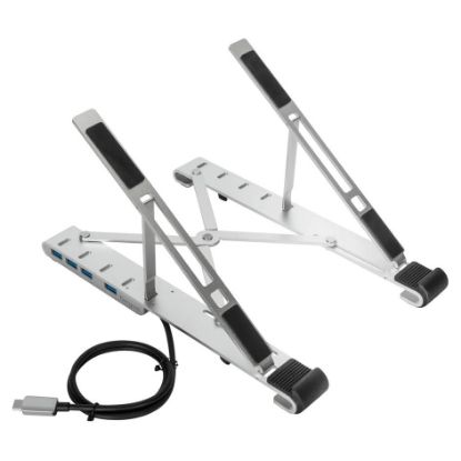 Imagem de Base p/ Portátil Targus 15.6" Ajustável + 4x USB Cinza