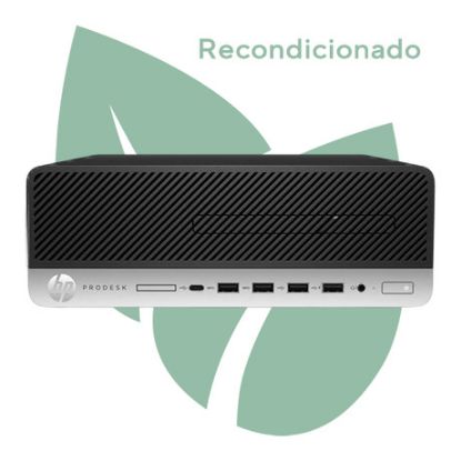 Imagem de Computador Recondicionado HP ProDesk 600 G3 i5 8GB SSD 240GB HD Graphics 630 W10 Pro Preto