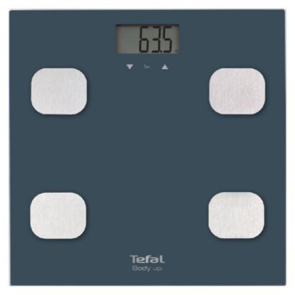Imagem de Balança Digital Rowenta Body Up Azul/Cinza