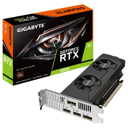Imagem de Placa Gráfica Gigabyte GeForce RTX 3050 OC LP 6GB DLSS3