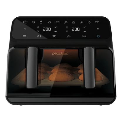 Imagem de Fritadeira Ar Quente Cecotec Cecofry Advance 9000 Window 9L - 2200W Preta