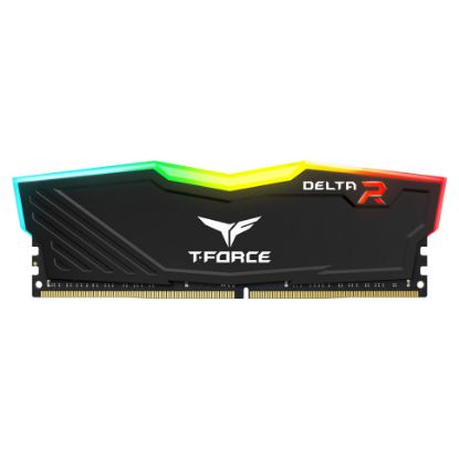 Imagem de Dimm DDR4 16GB TeamGroup CL16 3200MHz T-Force Delta RGB Preta