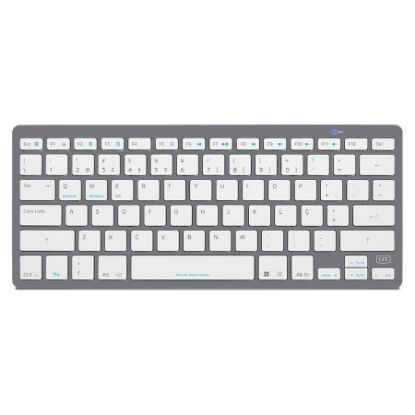 Imagem de Teclado 1Life Slim Multi-Device Bluetooth Branco (PT)