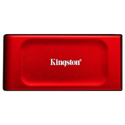 Imagem de SSD Externo Kingston XS1000 1TB Type-C Vermelho