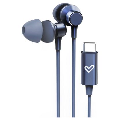 Imagem de Auriculares Energy Sistem Metallized Type-C Azul