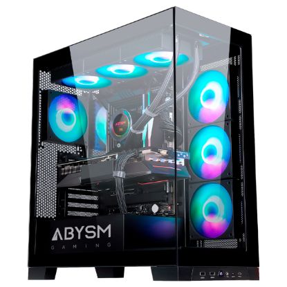 Imagem de Caixa Abysm Gaming Danube Sava H500 ARGB Preta (ATX) (Vidro Temperado)