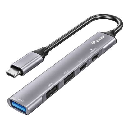 Imagem de Docking Station Equip Type-C Multiport 5-em-1 100W Cinza