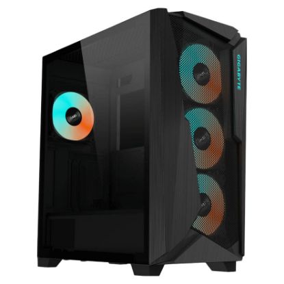 Imagem de Caixa Gigabyte C301 ARGB Preta (E-ATX) (Vidro Temperado)