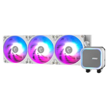 Imagem de Cooler CPU MSI MAG CoreLiquid A13 360 ARGB Branco