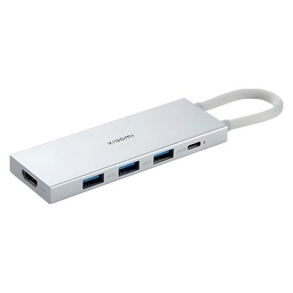 Imagem de Docking Station Xiaomi Type-C Multiport 5-em-1 Cinza