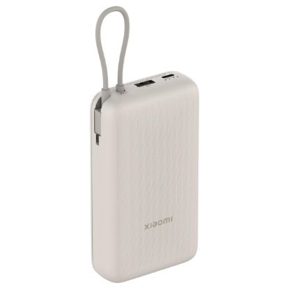Imagem de Powerbank 20000mAh Xiaomi c/ Cabo Integrado Type-C 33W Bege