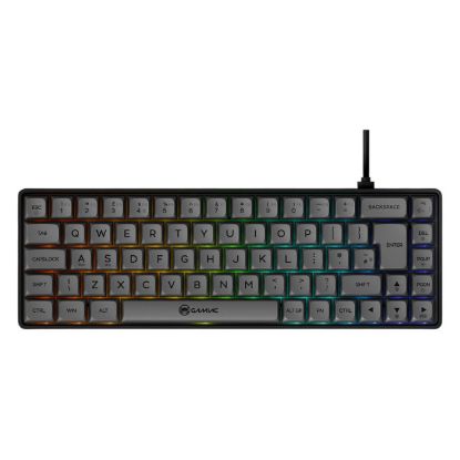 Imagem de Teclado GAMIAC TKL RGB69G SF PBT Mecânico RGB Preto/Cinzento - Switch Kailh Red (PT)