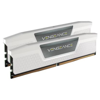 Imagem de Dimm DDR5 Pack 2x 16GB (32GB) Corsair CL36 EXPO 6000Mhz Vengeance Branca
