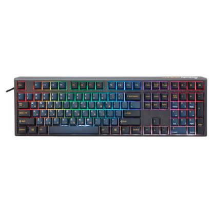 Imagem de Teclado Ducky ONE 3 Pro 100% PBT Mecânico RGB 8K Preto - Switch MX Red (PT)