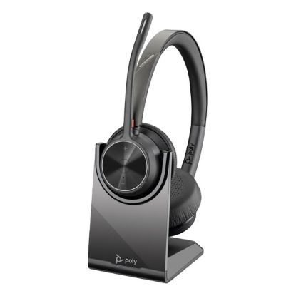 Imagem de Headset Call Center Poly Voyager 4320 MT + BT700 + Charging Stand Preto